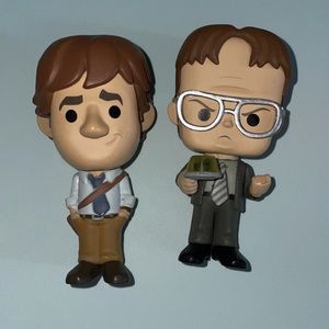 Jim & Dwight w Jelly Mini Funko Pop